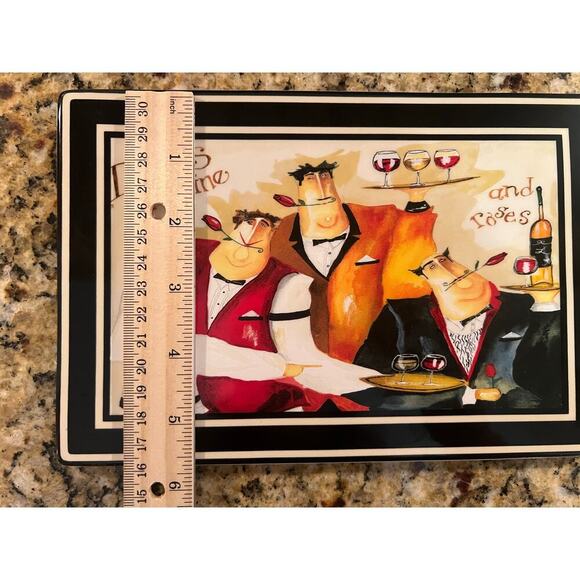 Jennifer Garant Certified International Serving Plate - Picture 4 of 4